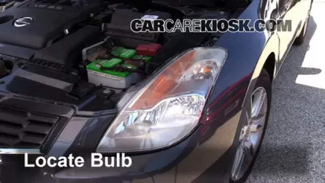 2008 Nissan Altima SE 3.5L V6 Coupe (2 Door) Éclairage Feu clignotant avant (remplacer l'ampoule)